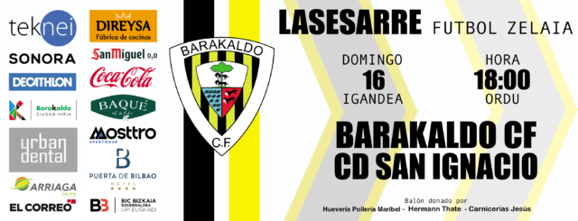 Faldon_Jornada_6 BARAKALDO – CD SAN IGNACIO