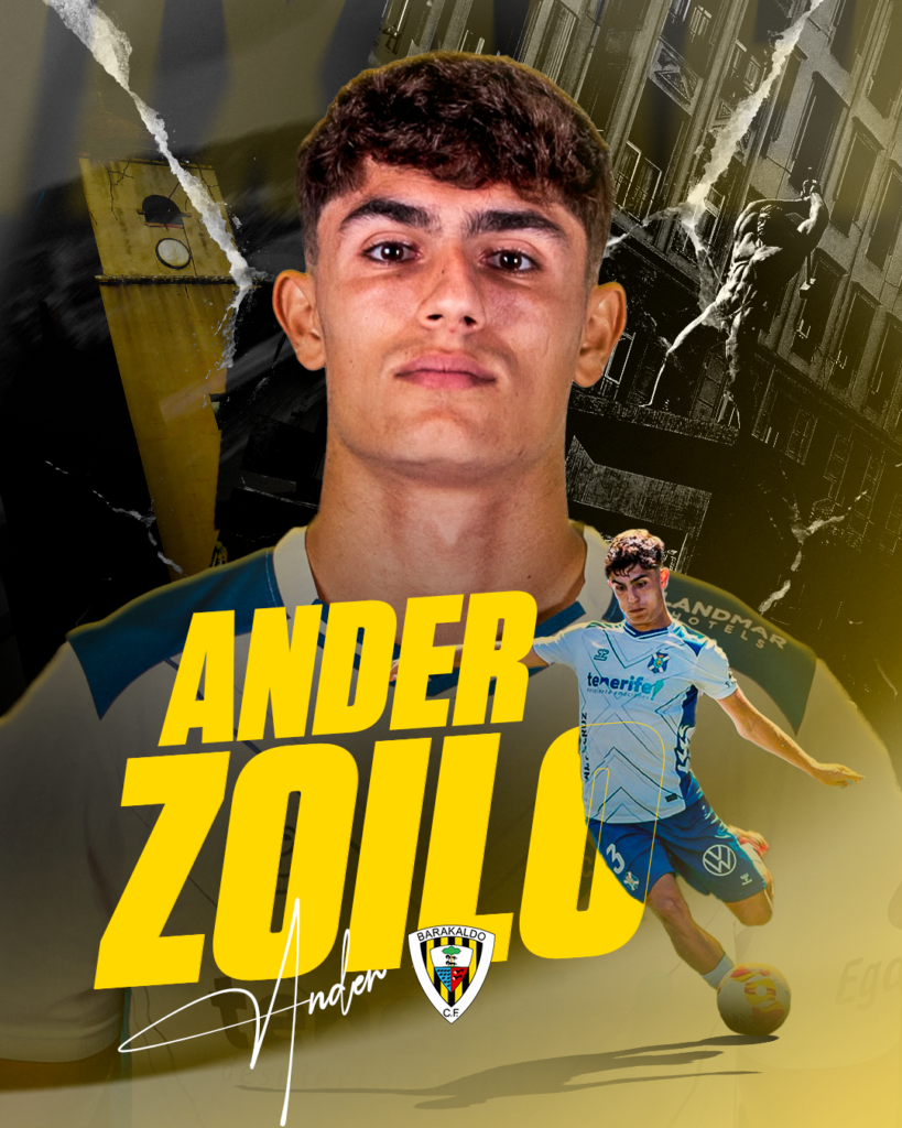 Ander Zoilo refuerza el lateral izquierdo del Barakaldo CF