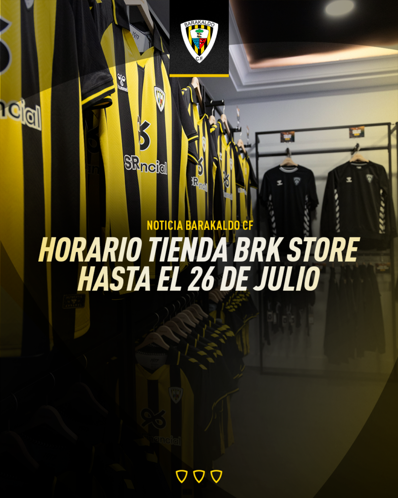 Horario de la tienda BRK Store hasta el 26 de julio
