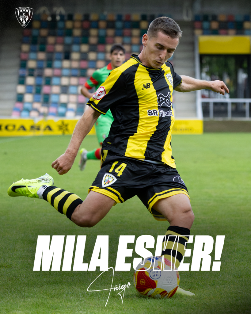 Iñigo Muñoz finaliza su etapa en el Barakaldo CF