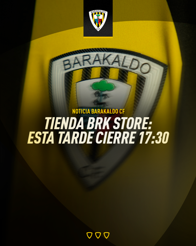 Tienda BRK Store: esta tarde cierre 17:30