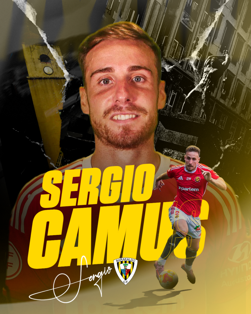 Sergio Camus, nuevo refuerzo para la defensa del Barakaldo CF