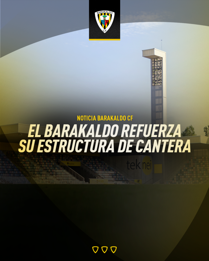 El Barakaldo CF refuerza su estructura de cantera con nuevas incorporaciones
