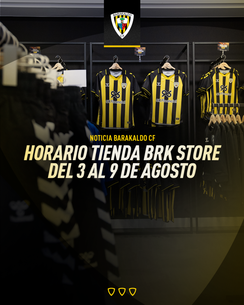 Horario de la tienda BRK Store hasta el 9 de agosto