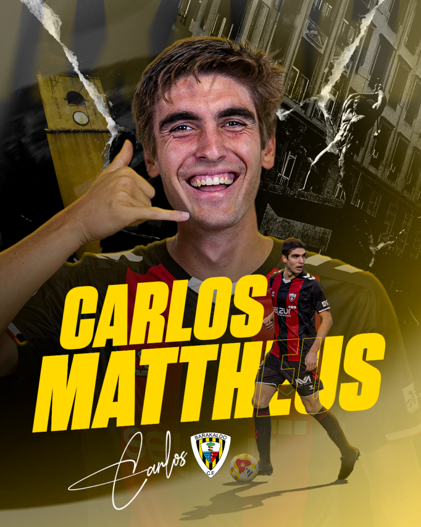 Carlos Mattheus, nuevo jugador del Barakaldo CF